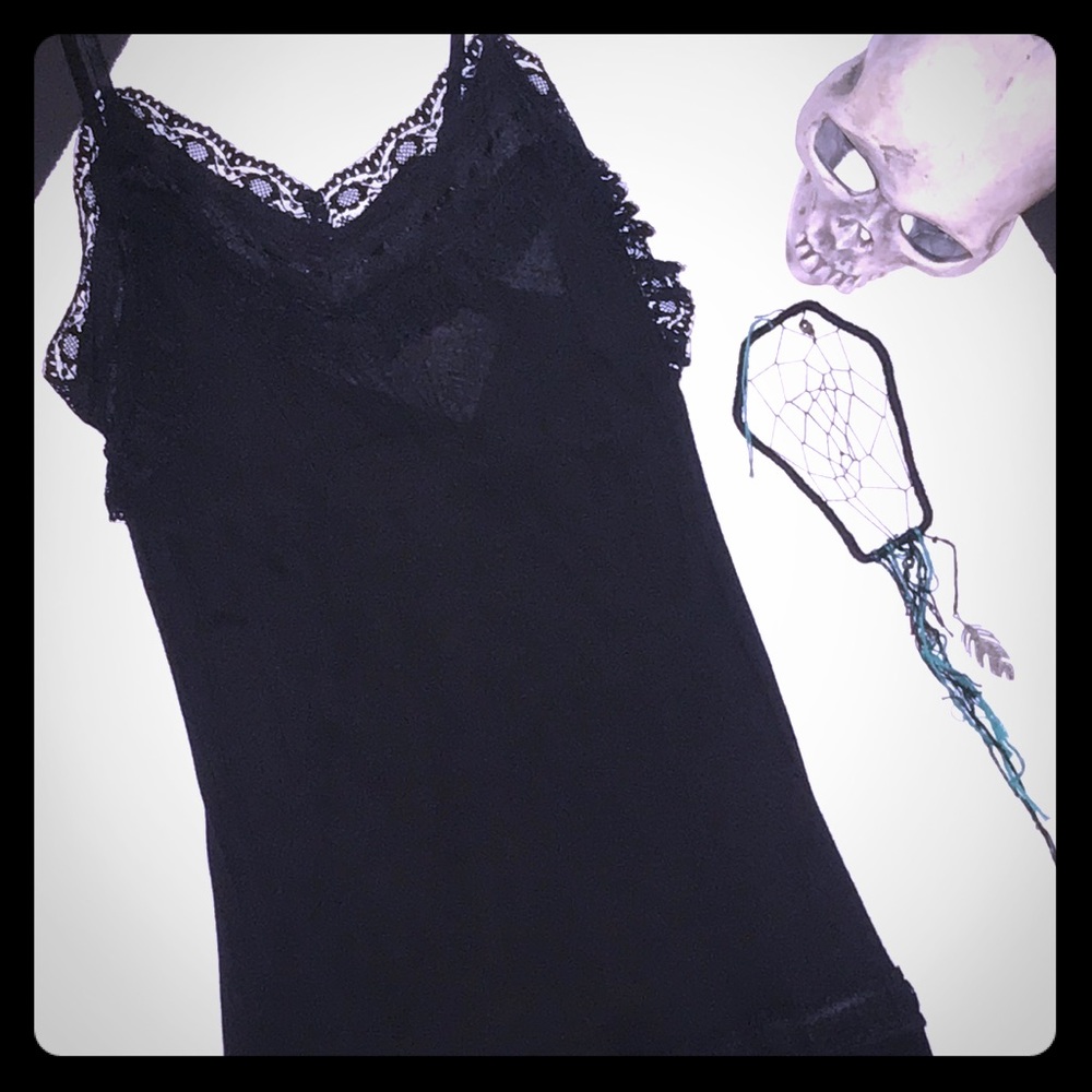 Lace Detailed Little Black Dress